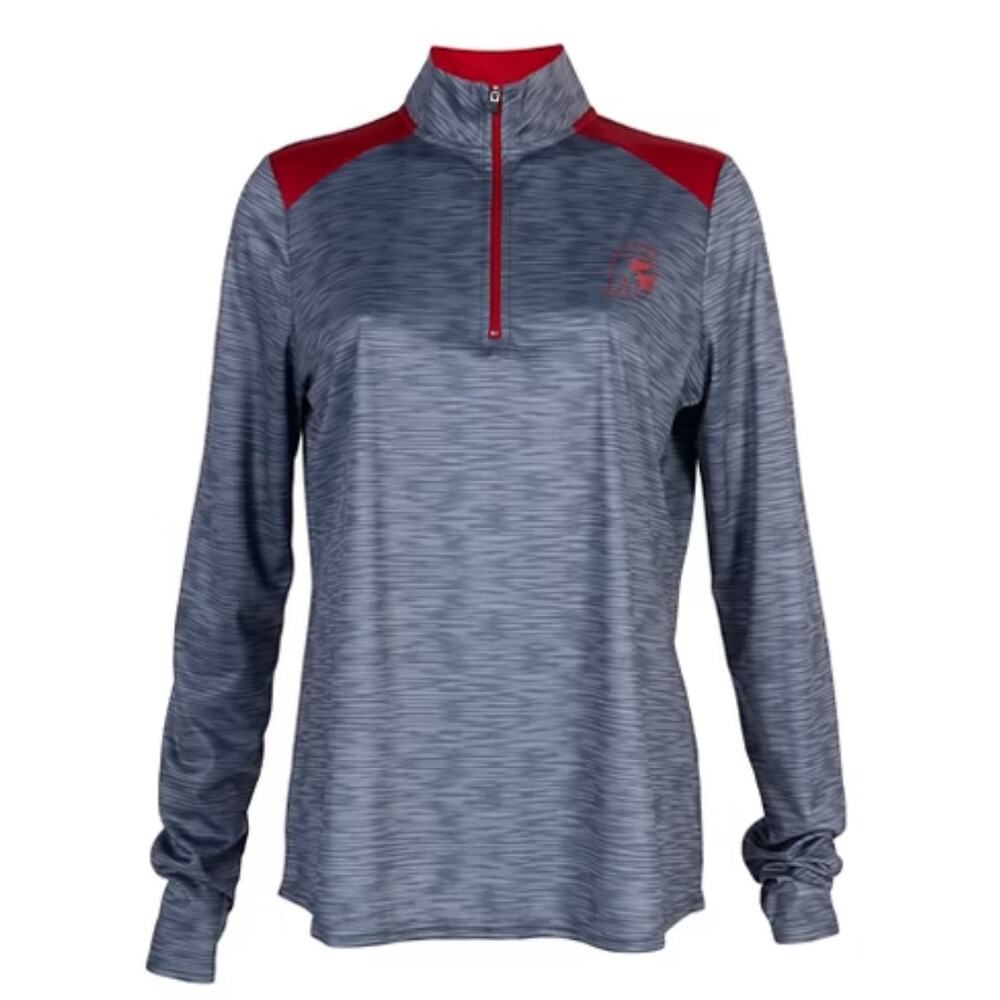 USC Trojan Apparel Womens Active Wear 1/4 Zip Pullover Activewear Jacket, Sz M